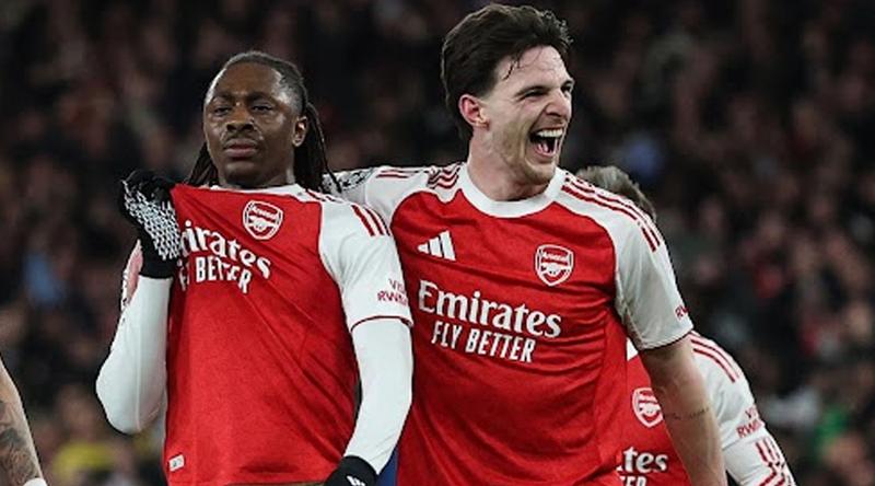 এজে-রাইসের গোলে লেভারকুসেনের বিদায়, কোয়ার্টার ফাইনালে আর্সেনাল