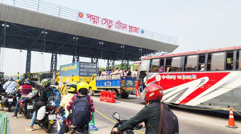 ৪৮ ঘণ্টায় পদ্মা সেতুতে প্রায় ৯ কোটি টাকা টোল আদায়