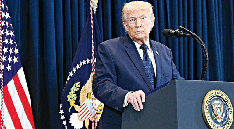 ইরান ইস্যুতে নতুন করে কী বললেন ট্রাম্প?