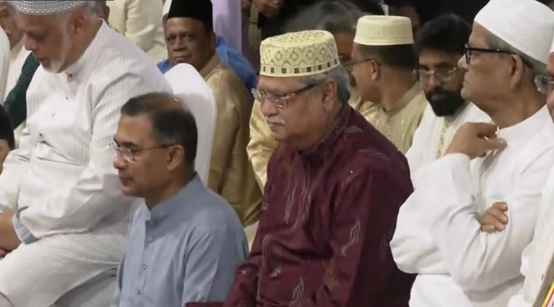 ঈদের নামাজ পড়তে ঈদগাহে রাষ্ট্রপতি ও প্রধানমন্ত্রী