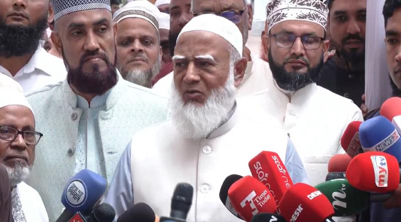 ভোট হালাল হলে গণভোট হারাম কেন, প্রশ্ন জামায়াত আমিরের