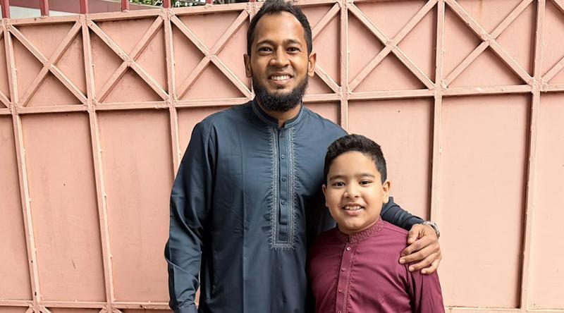 ঈদের নামাজ শেষে আসন্ন সিরিজের জন্য দোয়া চাইলেন মুশফিক