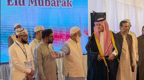 কূটনীতিকদের সঙ্গে বিরোধীদলীয় নেতার ঈদ শুভেচ্ছা বিনিময়