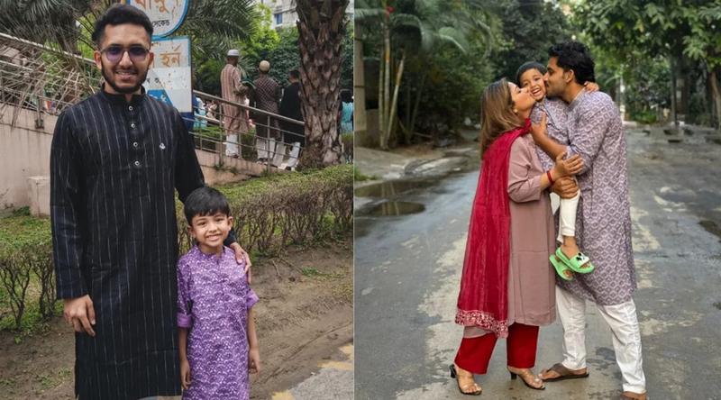 মাকে ছাড়া রিজিকের অন্যরকম ঈদ