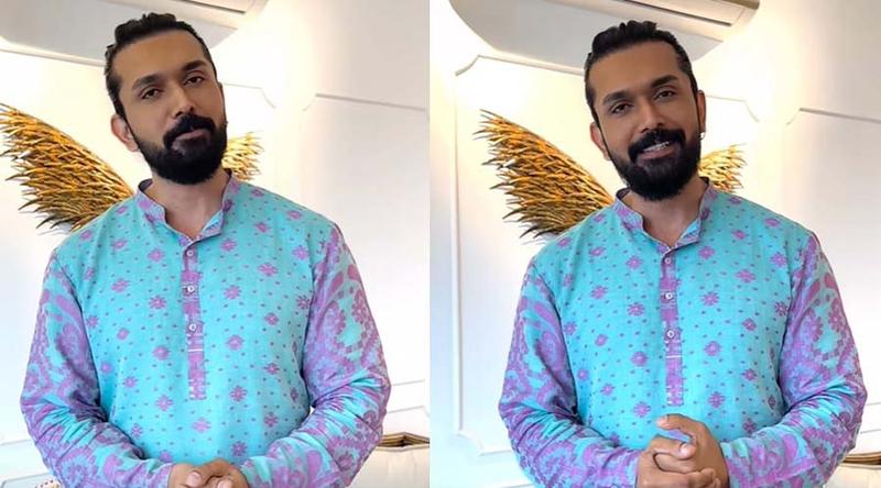 শাড়ি দিয়ে বানানো পাঞ্জাবি পরে কী বার্তা দিলেন আরিফিন শুভ?