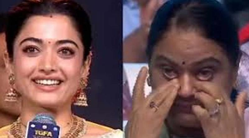 রাশমিকা মান্দানার কোন কথায় কাঁদলেন শাশুড়ি?