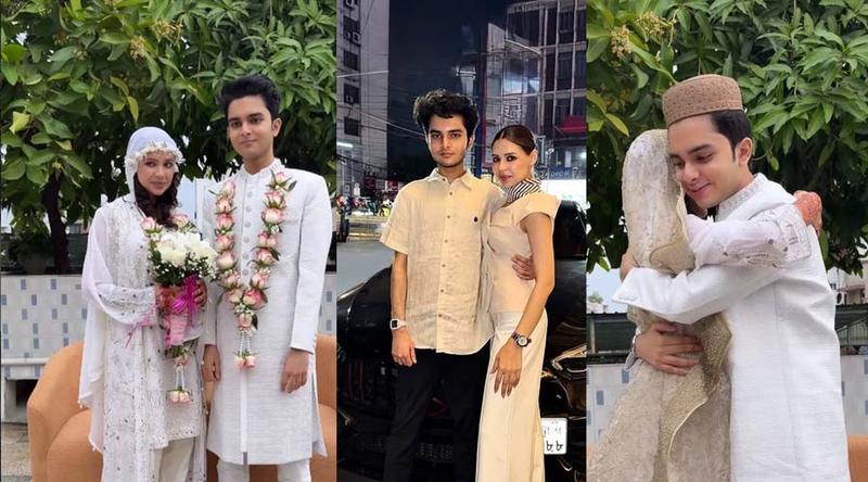 বাংলাদেশি ছেলেকে বিয়ে করলেন মনিকা কবির