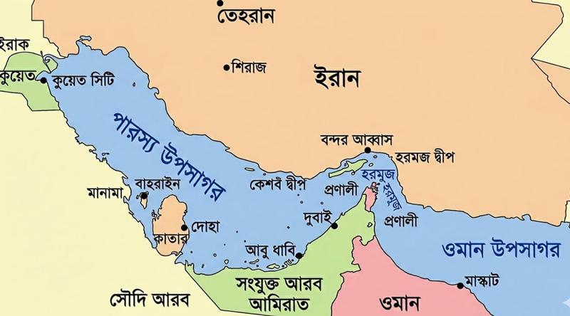 নিজেদের উপকূলে হামলা হলে পারস্য উপসাগরে মাইন স্থাপনের হুমকি ইরানের