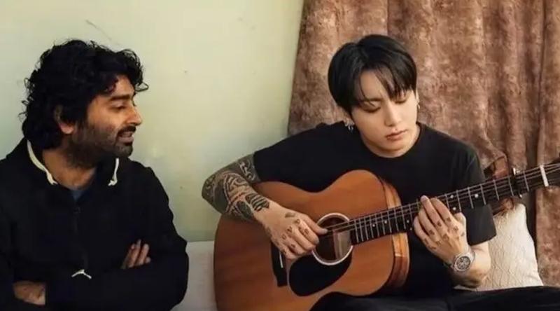 গোপনে অরিজিতের সঙ্গে দেখা করে গেলেন বিটিএসের জাংকুক