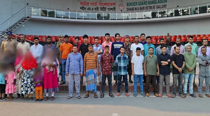 ভারতে কারাভোগ শেষে দেশে ফিরলেন ৩৩ বাংলাদেশি