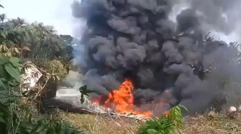 বহু সৈন্য নিয়ে পেরু সীমান্তে কলম্বিয়ার সামরিক বিমান বিধ্বস্ত