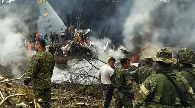 কলম্বিয়ার সামরিক বিমান বিধ্বস্তের ঘটনায় ৩৪ মরদেহ উদ্ধার