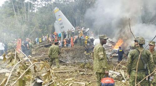 কলম্বিয়ায় বিমান দুর্ঘটনায় নিহতের সংখ্যা বেড়ে ৬৬, নিখোঁজ ৪