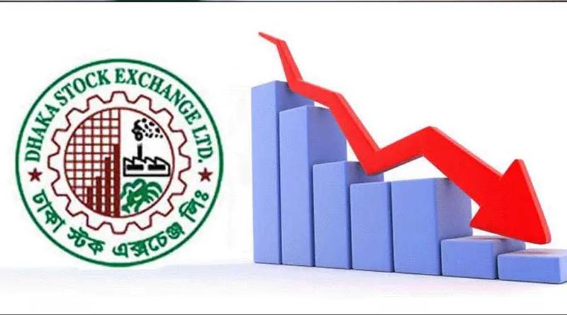 ছুটির পর প্রথম দিনেই শেয়ারবাজারে বড় পতন