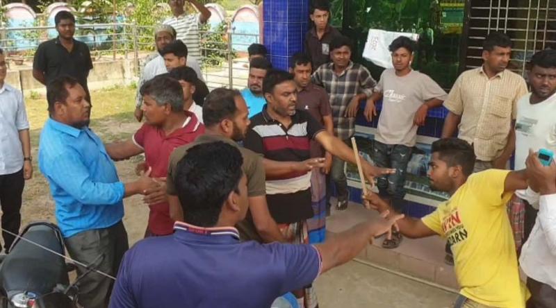 মেহেরপুরে ফিলিং স্টেশনে বিএনপি নেতাকে গণপিটুনি