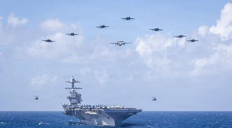 মধ্যপ্রাচ্য থেকে ফিরে গেল বৃহত্তম মার্কিন রণতরি জেরাল্ড আর ফোর্ড