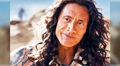 এবার ঘন লম্বা চুলে ধরা দিলেন টাক মাথার ‘দ্য রক’