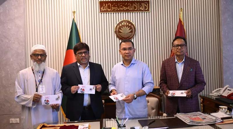 স্বাধীনতা দিবস উপলক্ষ্যে স্মারক ডাকটিকিট উন্মোচন করলেন প্রধানমন্ত্রী