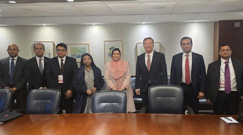 মার্কিন যুক্তরাষ্ট্রের বিশেষ দূত চার্লস হার্ডারের সঙ্গে জুবাইদা রহমানের বৈঠক