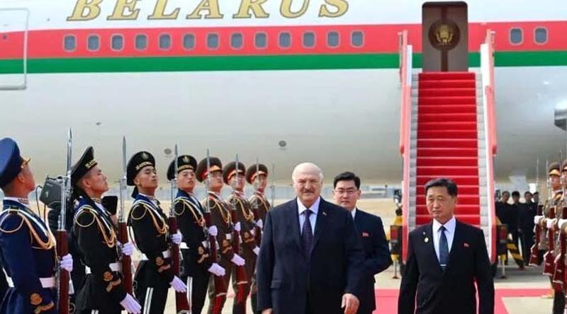 দুই দিনের সফরে উত্তর কোরিয়ায় বেলারুশের রাষ্ট্রপতি লুকাশেঙ্কো