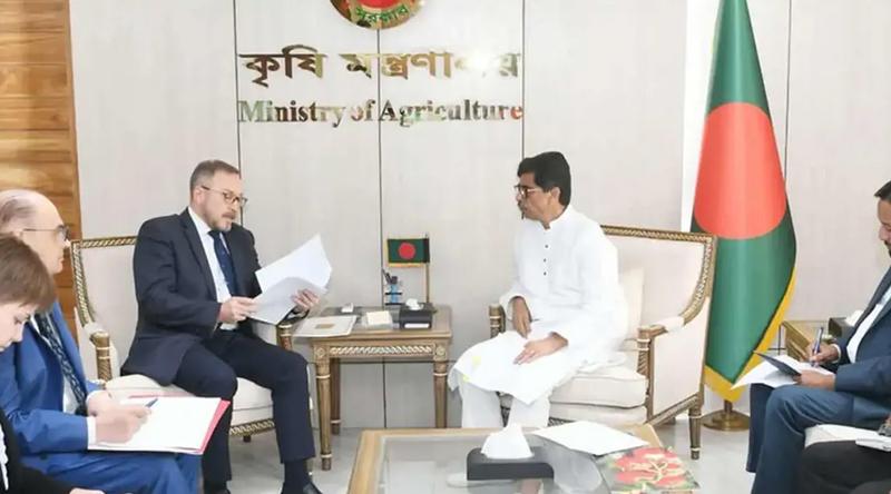 কৃষিমন্ত্রীর সঙ্গে রাশিয়ার রাষ্ট্রদূতের সাক্ষাৎ