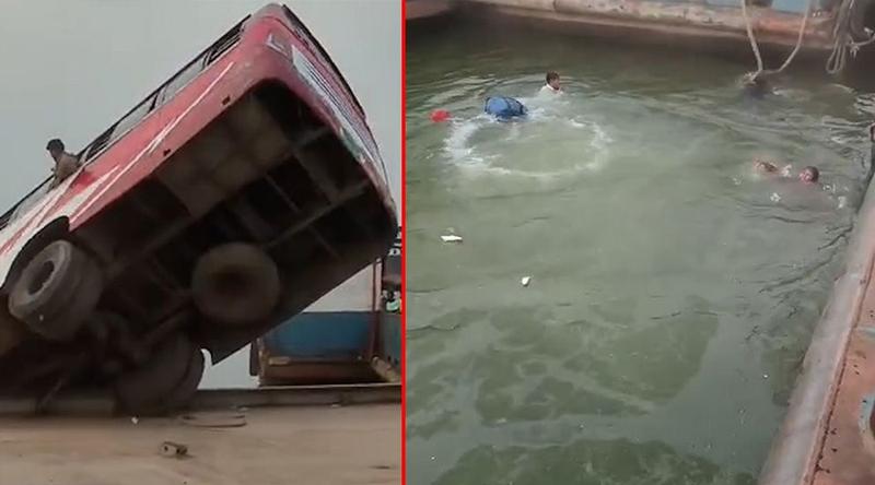 ডুবে যাওয়া বাস থেকে উদ্ধার দুই নারীর হাসপাতালে মৃত্যু