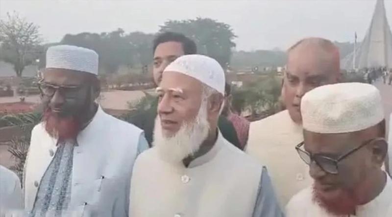 নৈতিক দায়িত্ব পালন করতে এসেছি: স্মৃতিসৌধে শ্রদ্ধা শেষে জামায়াত আমির