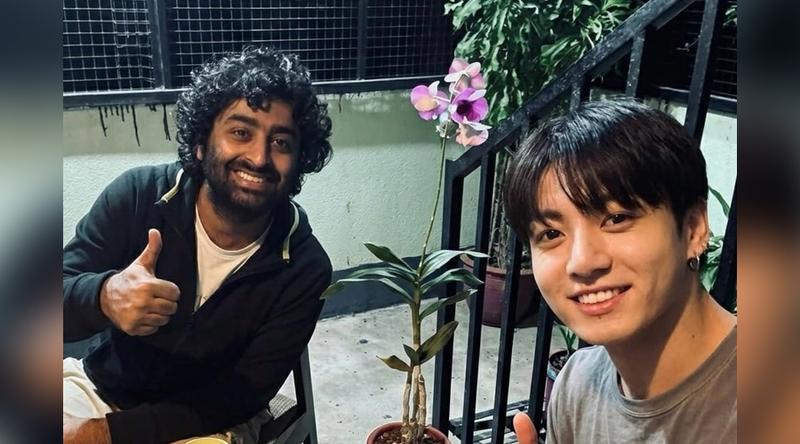 অরিজিতের সঙ্গে বিটিএস তারকা জাংকুক