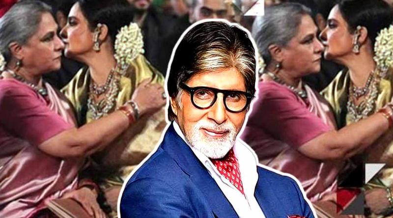 কেন অমিতাভের নাম শুনেই জয়াকে জড়িয়ে ধরেন রেখা?