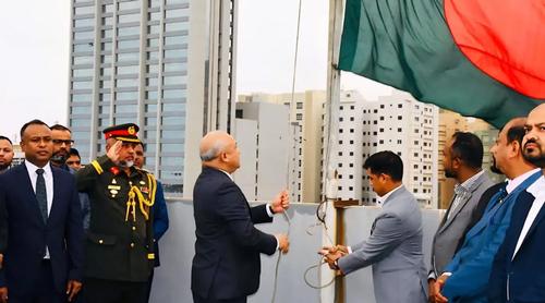 কুয়েতে অবস্থিত বাংলাদেশ দূতাবাসে যথাযোগ্য মর্যাদায় মহান স্বাধীনতা দিবস উদযাপন