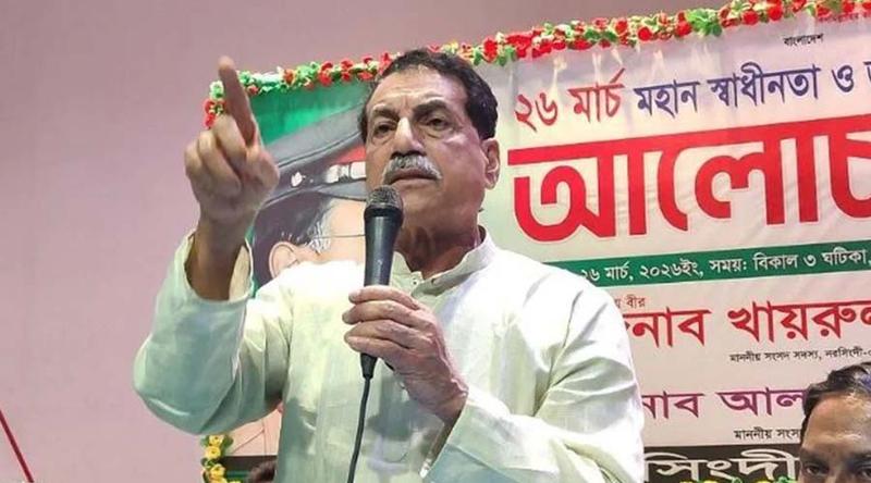 আমার মানুষের শাসক নয়, সেবক হতে চাই-খেদমত করতে চাই: খায়রুল কবির খোকন