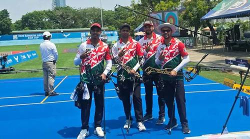 এশিয়ান আর্চারিতে স্বর্ণ জিতল বাংলাদেশ