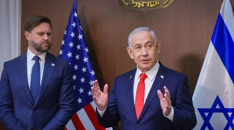 কী কারণে নেতানিয়াহুকে তিরস্কার করেছেন যুক্তরাষ্ট্রের ভাইস প্রেসিডেন্ট?