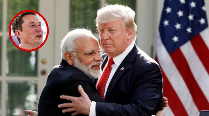 ট্রাম্প-মোদির ফোন কলে ধনকুব ইলনের যোগদানের খবর অস্বীকার ভারতের