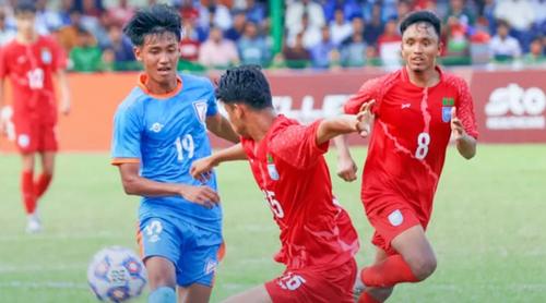 ভারতের বিপক্ষে ড্র, সেমিতে বাংলাদেশ