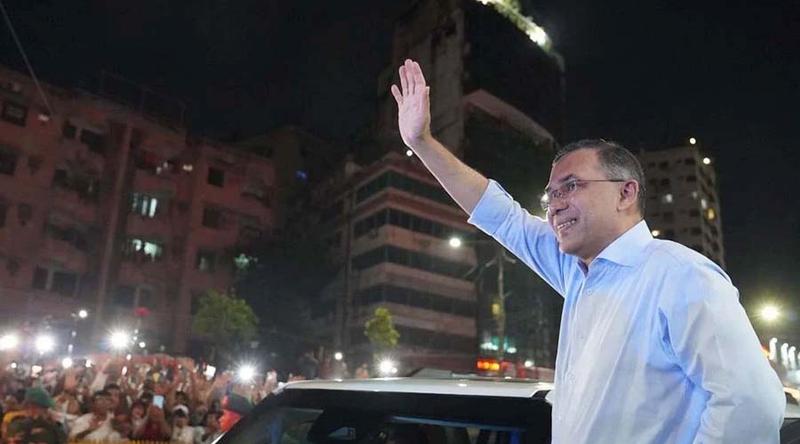 নয়াপল্টনে বিএনপি কার্যালয়ে তারেক রহমান