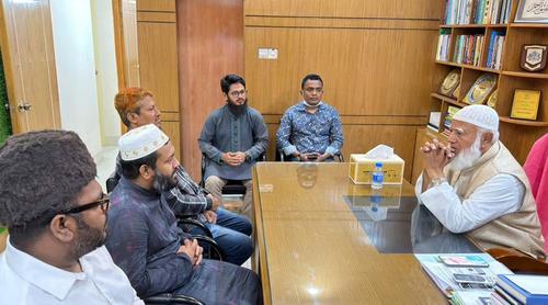 বিরোধী দলীয় নেতার সঙ্গে বিপ্লবী পরিষদ নেতৃবৃন্দের বৈঠক