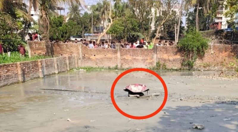 গ্রেপ্তার এড়াতে লাফ দিয়ে ডোবায় আসামি, ৫ ঘণ্টা পর উদ্ধার