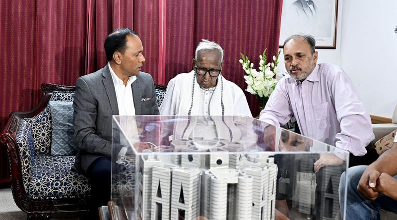 ‘দোয়া নিতে’ জমির উদ্দিনের বাসায় গেলেন ডেপুটি স্পিকার