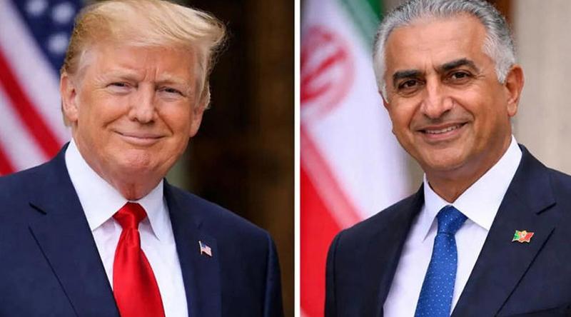 ট্রাম্পকে ইরানের সঙ্গে সমঝোতায় না গিয়ে সরকার পরিবর্তনের আহ্বান রেজা পাহলভির