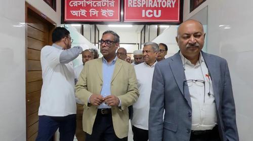 বক্ষব্যাধি হাসপাতালে ৪০টি আইসিইউ বেড দ্রুত সম্পন্ন করার নির্দেশ স্বাস্থ্য প্রতিমন্ত্রীর