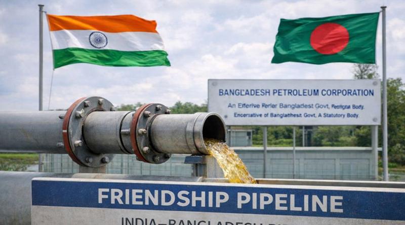 ভারত থেকে পাইপলাইনে আসছে ৭০০০ টন ডিজেল