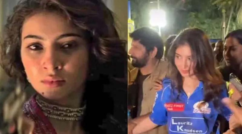 ম্যাচ শেষে অনুরাগীদের ভিড়ে বিপাকে ‘ধুরন্ধর টু’ অভিনেত্রী সারা অর্জুন!