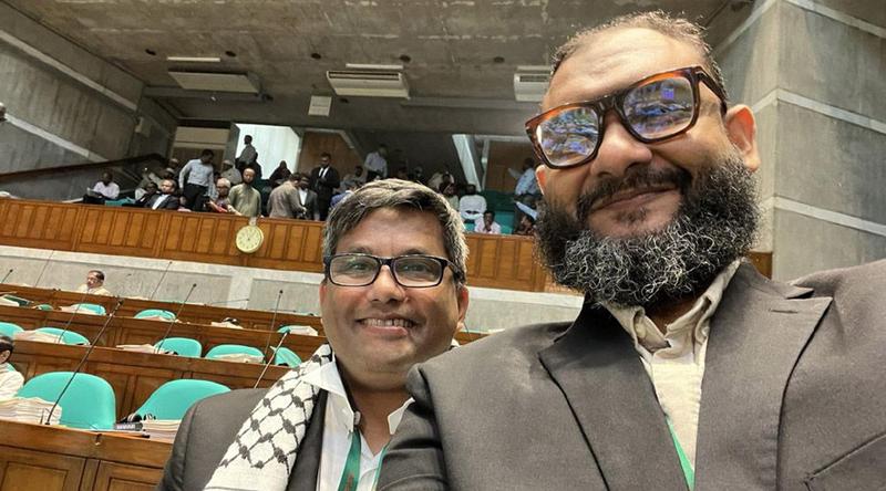 সংসদের মসজিদে ওজুর পানি না পাওয়ার অভিযোগ ব্যারিস্টার আরমানের