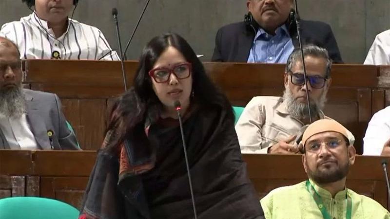 সংসদে মির্জা ফখরুলের কাছে প্রশ্ন রুমিন ফারহানার
