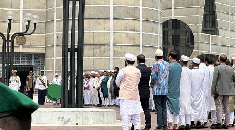 সংসদের দক্ষিণ প্লাজায় দিলারা হাফিজের জানাজা সম্পন্ন