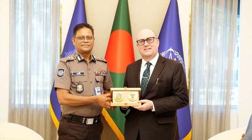পুলিশের আইজিপির সঙ্গে মাল্টার রাষ্ট্রদূতের সাক্ষাৎ