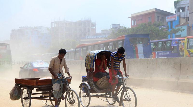 আজ ঢাকার বাতাস ‘অস্বাস্থ্যকর’