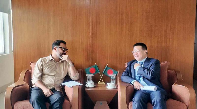 ক্রীড়া খাতে চীনের সহযোগিতা চেয়েছে প্রতিমন্ত্রী