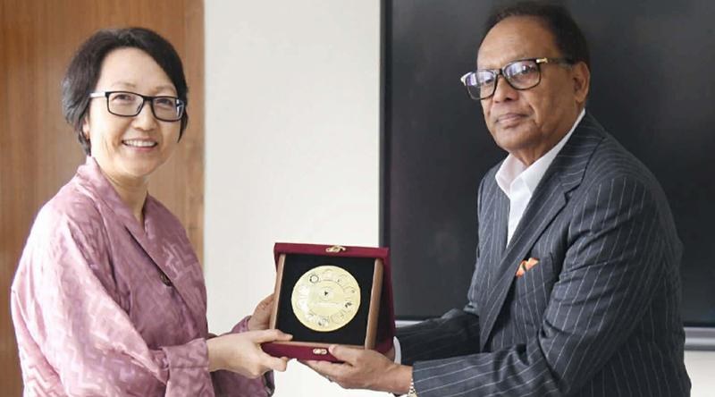 তথ্যপ্রযুক্তি মন্ত্রীর সঙ্গে ভুটানের রাষ্ট্রদূতের সাক্ষাৎ